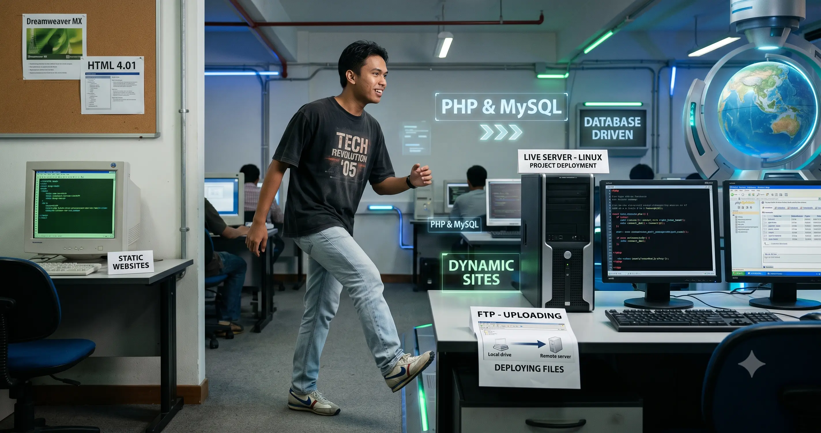 PHP MySQ  and the Moment the Web Stopped Being Static
